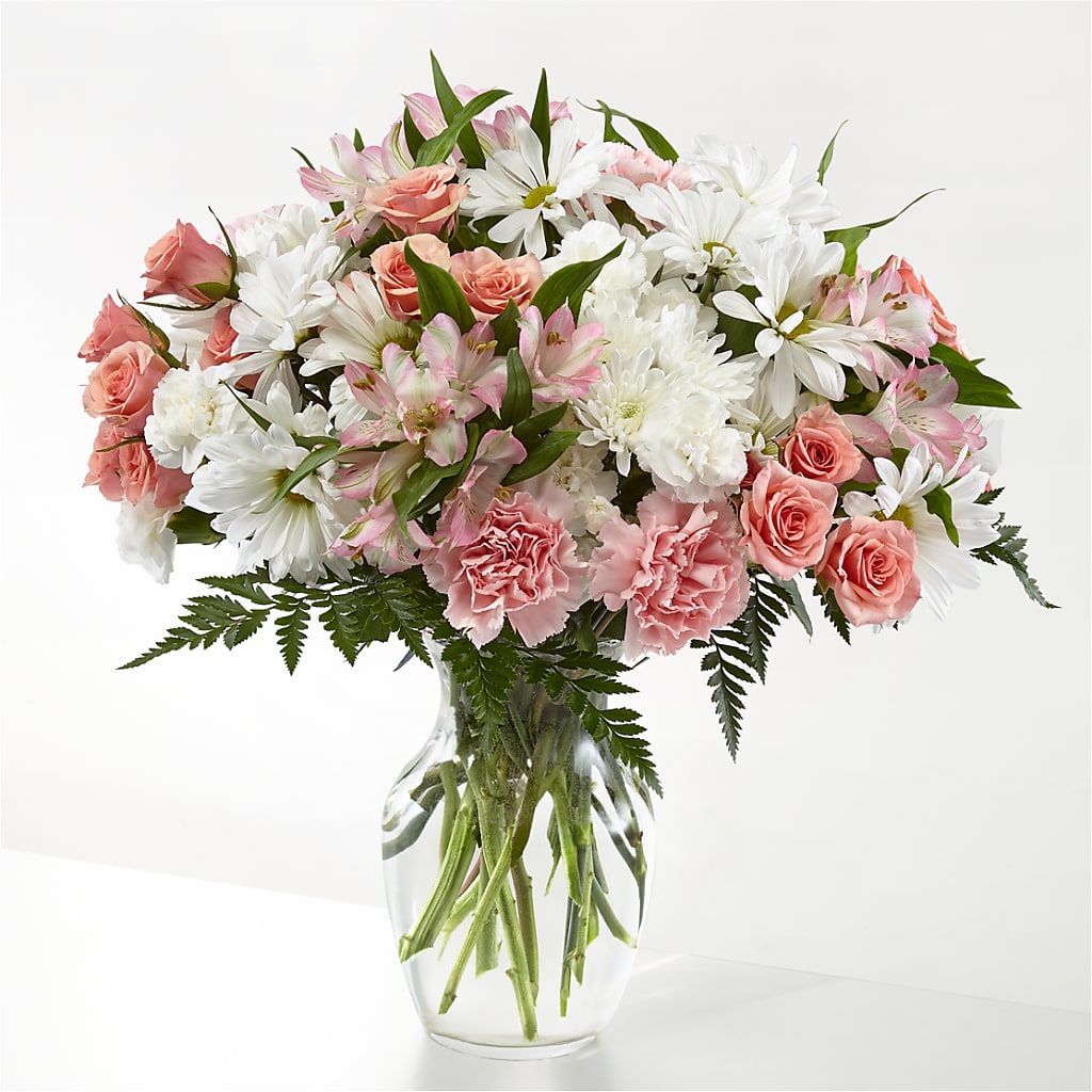 Blush Crush Bouquet – HARRY'S FLOWERS, Victoria BC