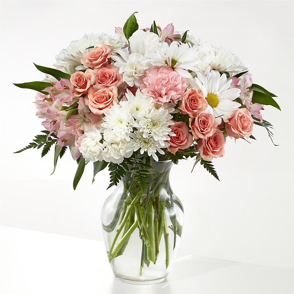 Blush Crush Bouquet – HARRY'S FLOWERS, Victoria BC