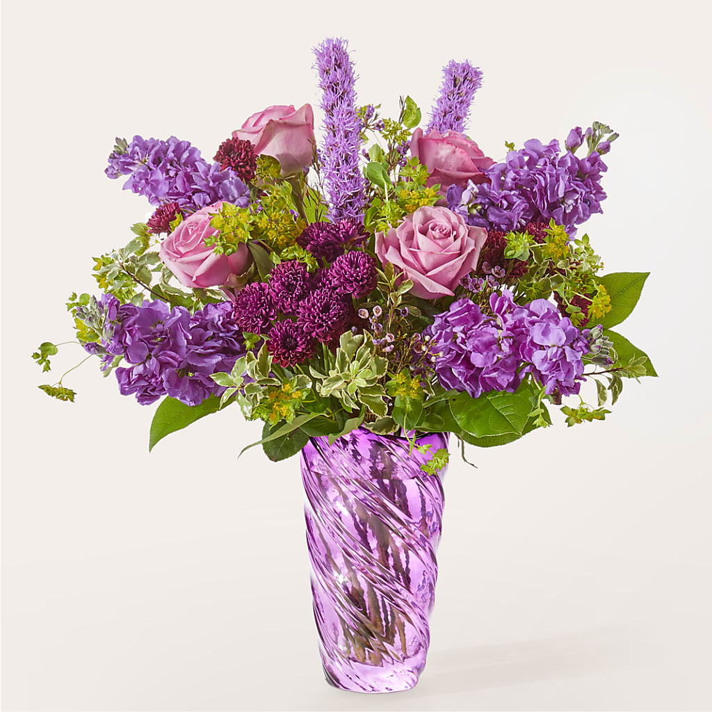 Garden Mist Bouquet – HARRY'S FLOWERS, Victoria BC