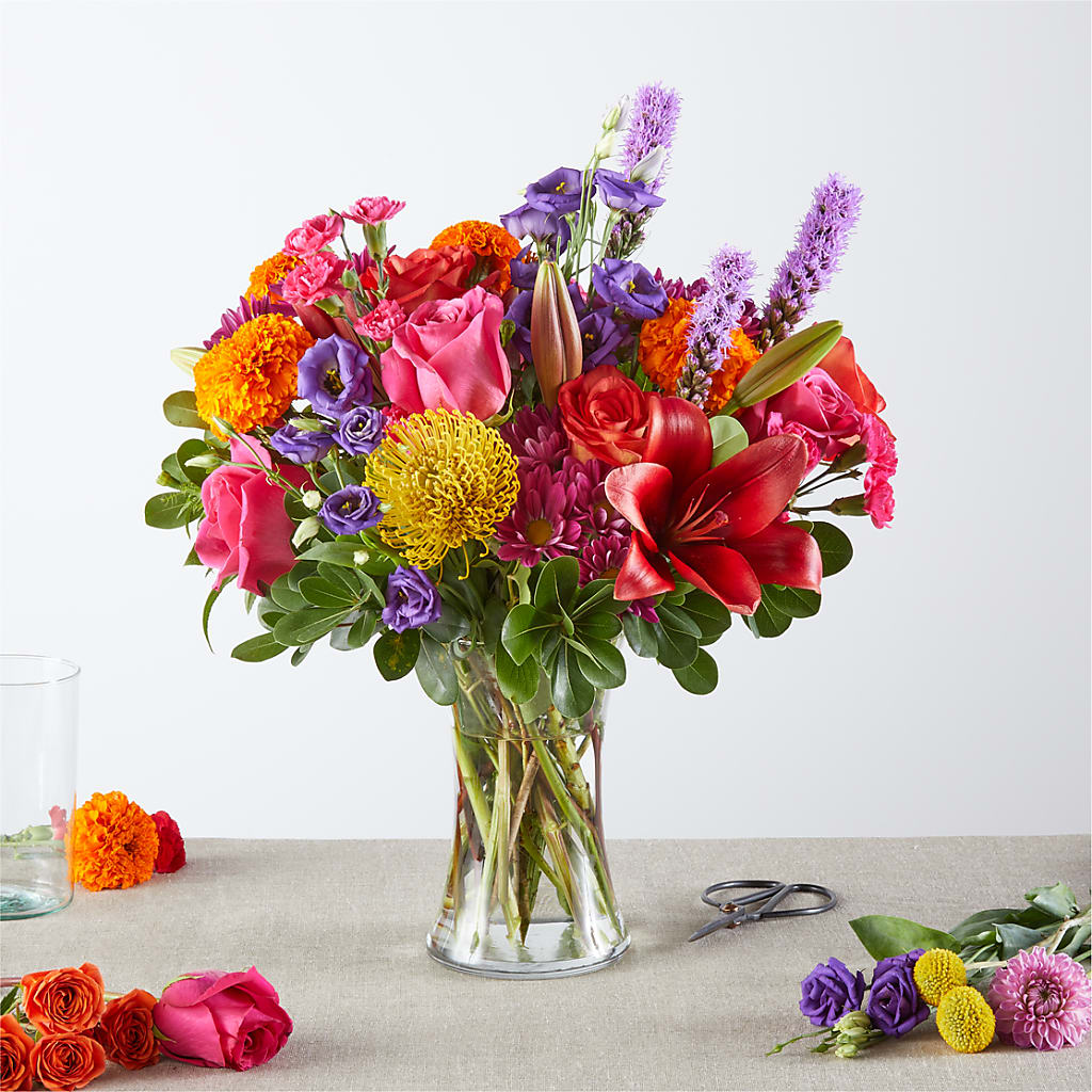 Feast of Color – A Florist Original – HARRY'S FLOWERS, Victoria BC