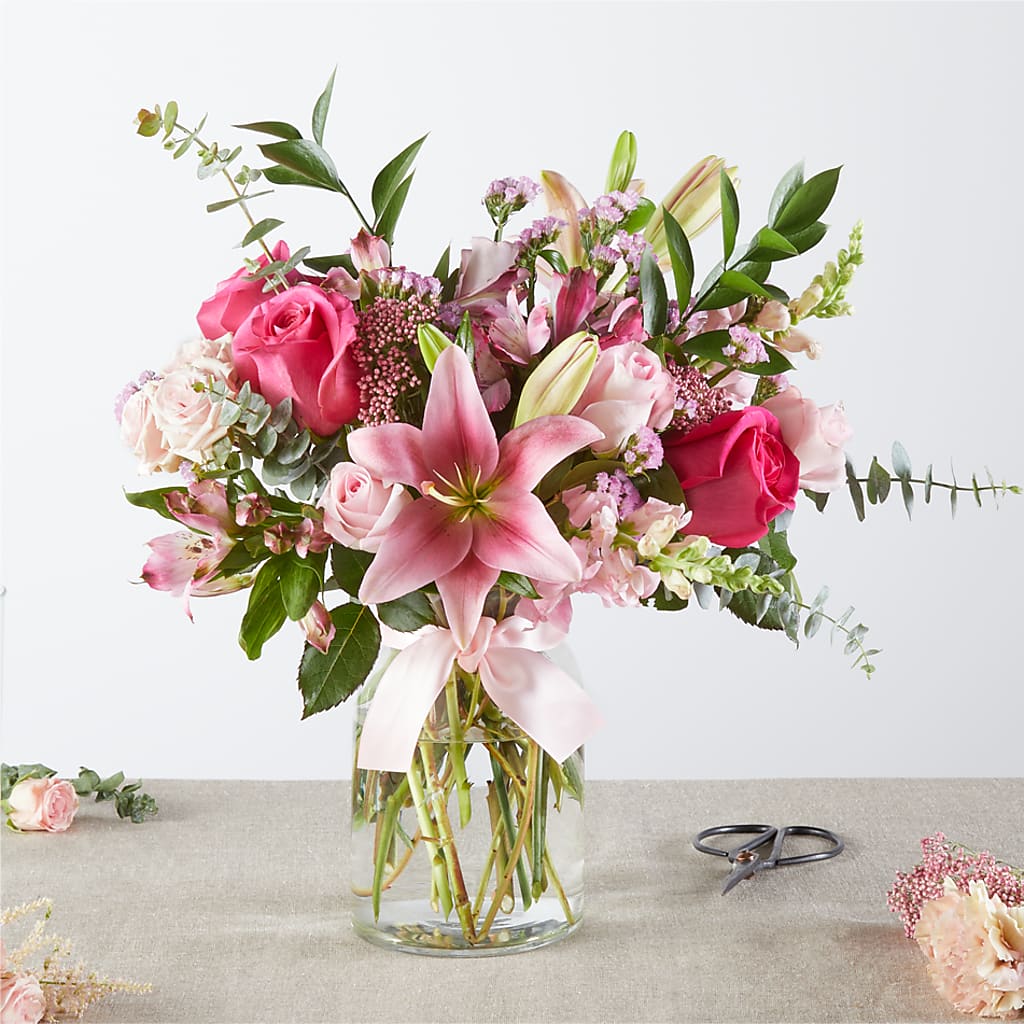 Pink Ribbon - A Florist Original – HARRY'S FLOWERS, Victoria BC
