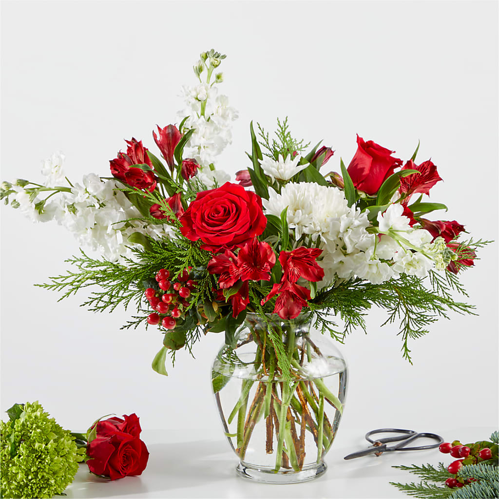 Merry Moment Bouquet – A Florist Original – HARRY'S FLOWERS, Victoria BC