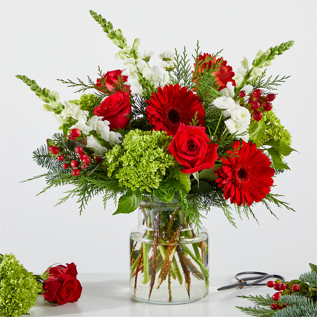 Merry Moment Bouquet – A Florist Original – HARRY'S FLOWERS, Victoria BC