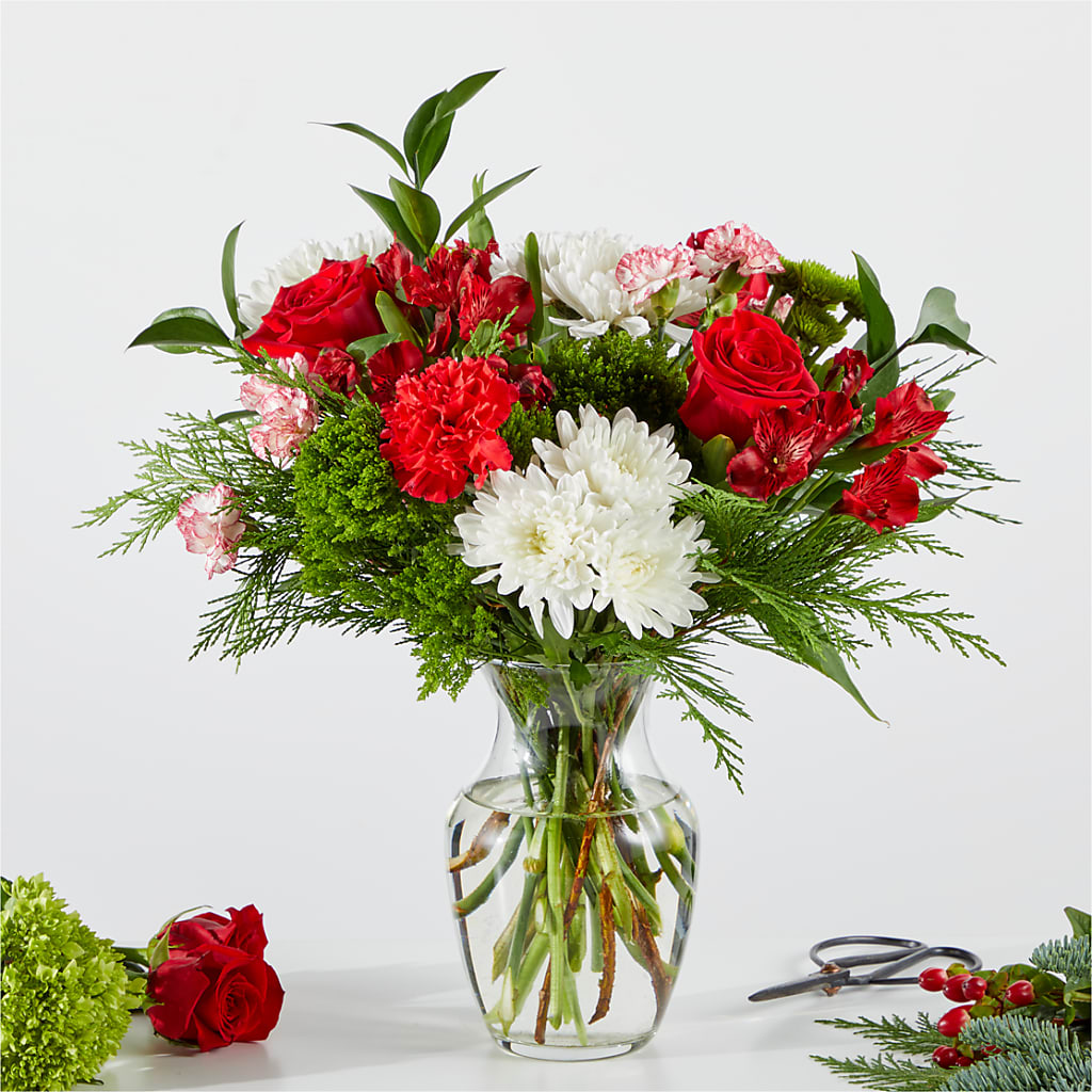 Merry Moment Bouquet – A Florist Original – HARRY'S FLOWERS, Victoria BC