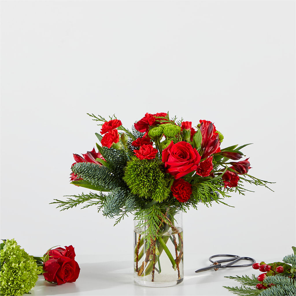 Merry Moment Bouquet – A Florist Original – HARRY'S FLOWERS, Victoria BC