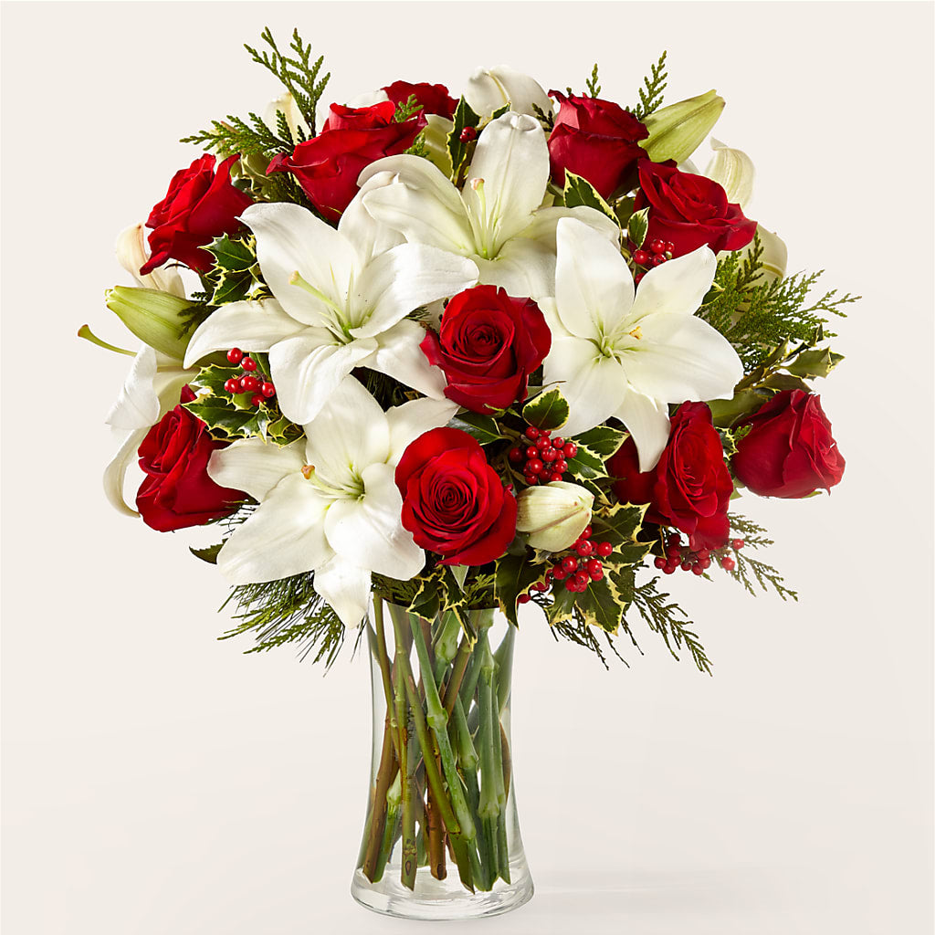 Sparkling Snowflakes Bouquet – HARRY'S FLOWERS, Victoria BC