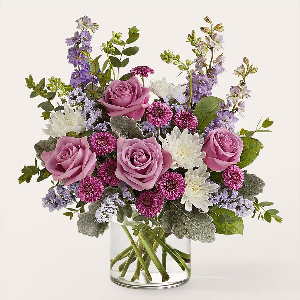 Violet Frost Bouquet – HARRY'S FLOWERS, Victoria BC
