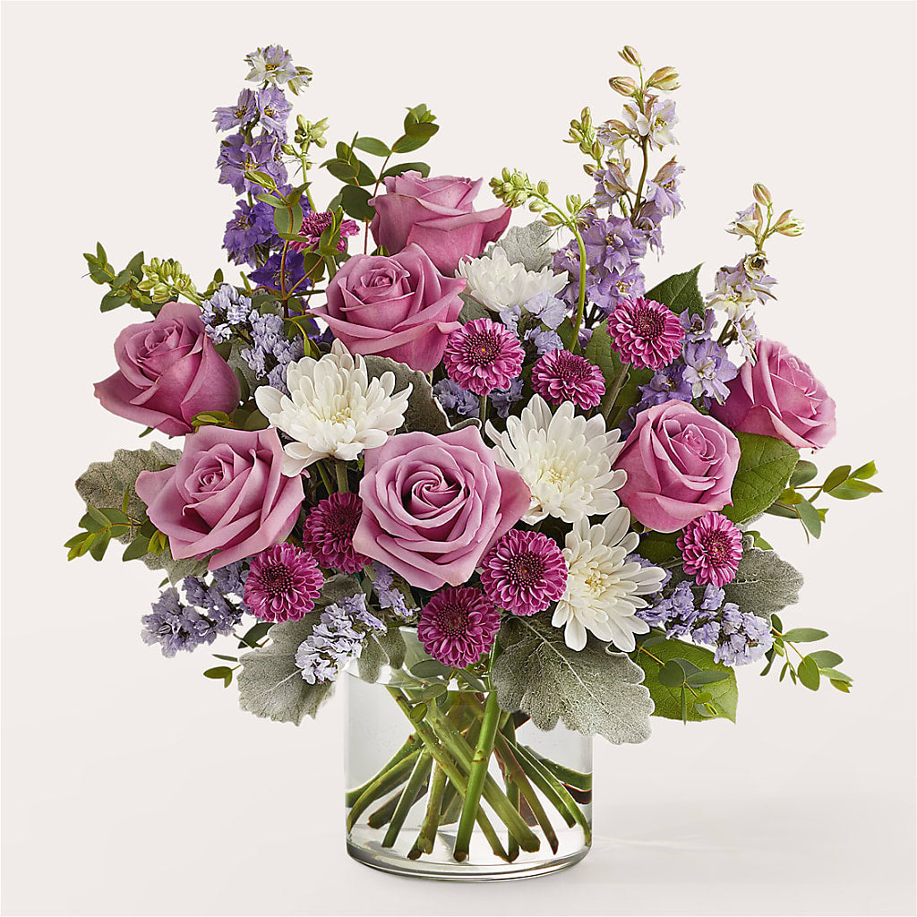 Violet Frost Bouquet – HARRY'S FLOWERS, Victoria BC