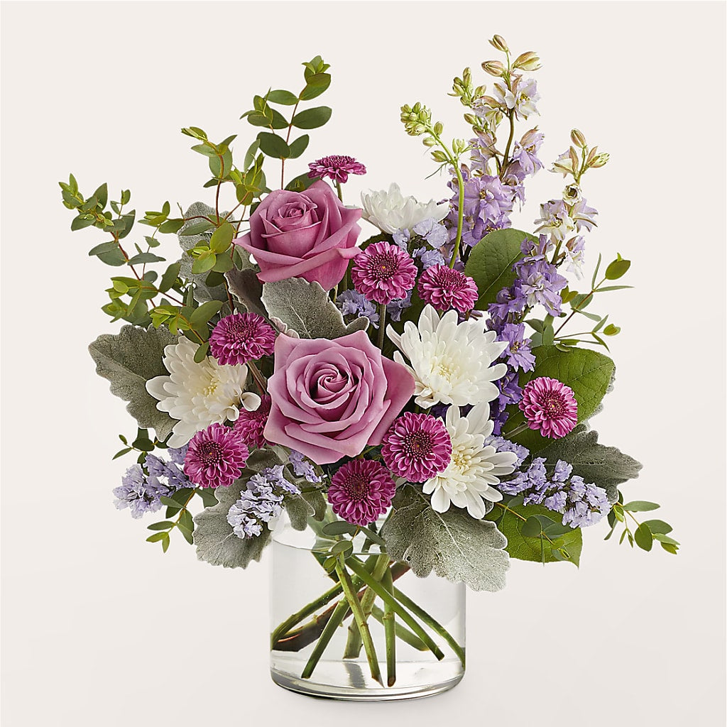 Violet Frost Bouquet – HARRY'S FLOWERS, Victoria BC