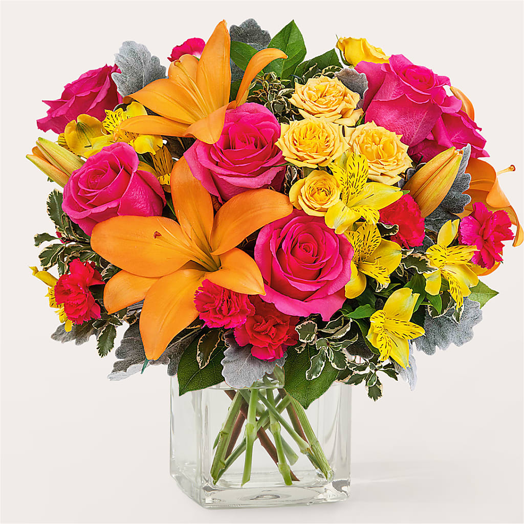 To the Tropics Bouquet – HARRY'S FLOWERS, Victoria BC