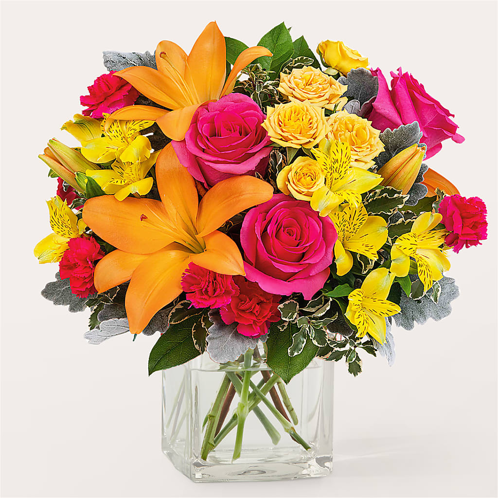 To the Tropics Bouquet – HARRY'S FLOWERS, Victoria BC