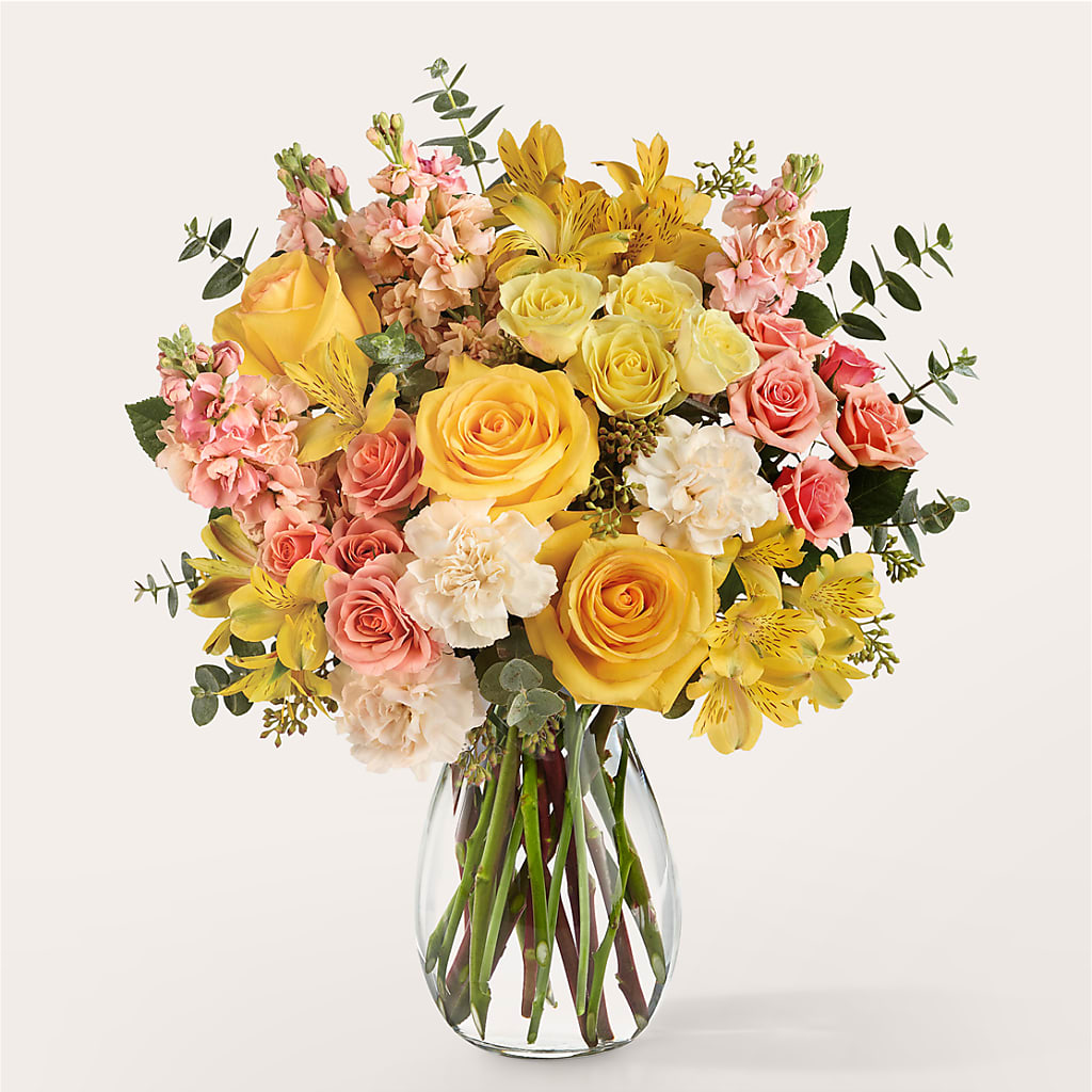 Slice of Sunrise Bouquet – HARRY'S FLOWERS, Victoria BC