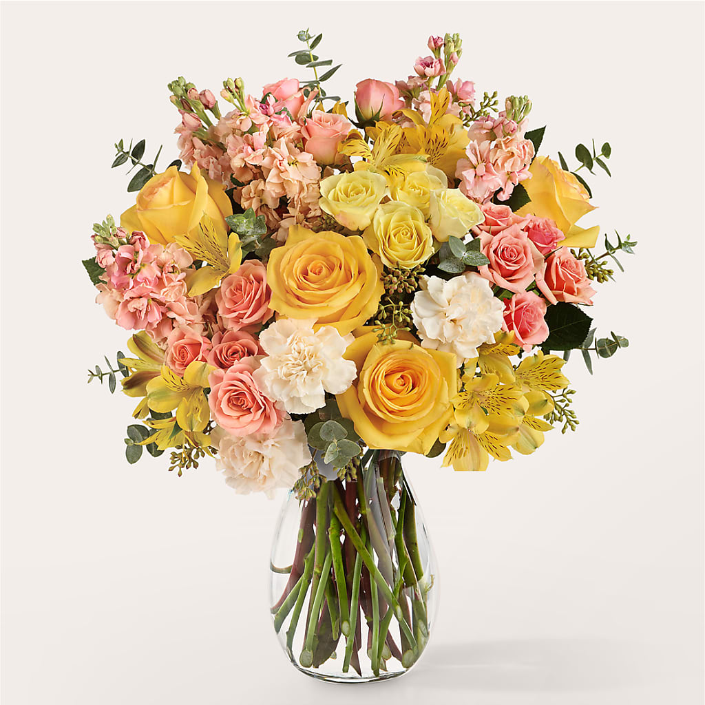 Slice of Sunrise Bouquet – HARRY'S FLOWERS, Victoria BC