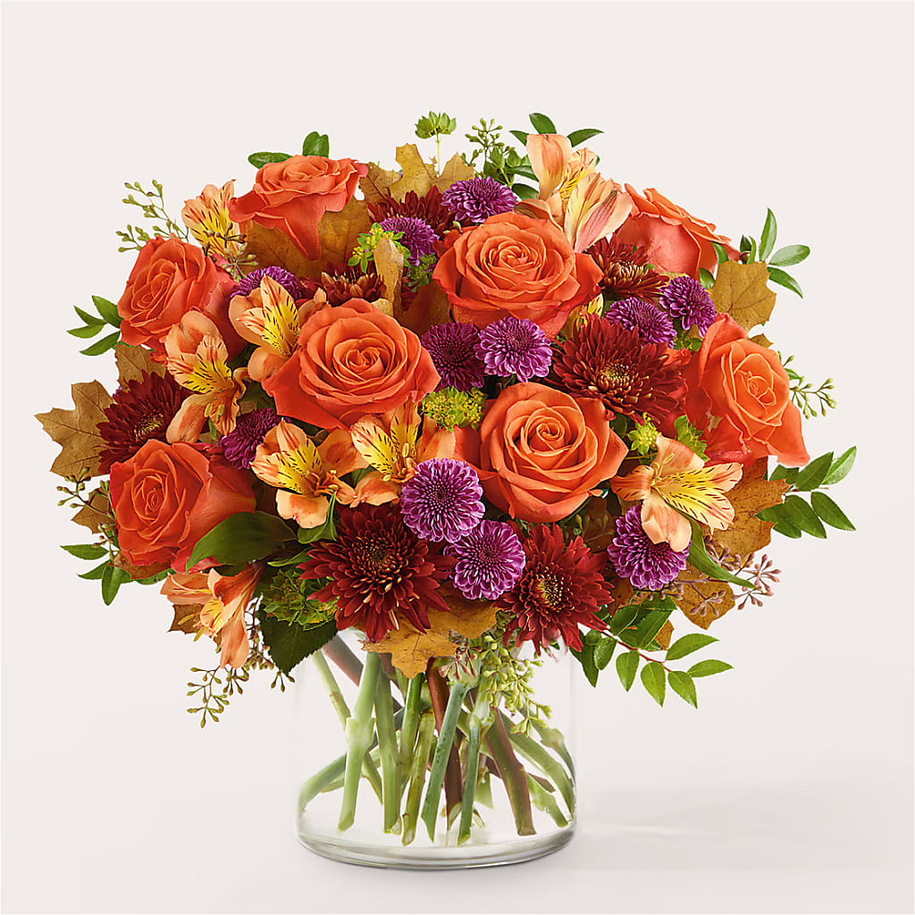 Orange You Glad Bouquet – HARRY'S FLOWERS, Victoria BC