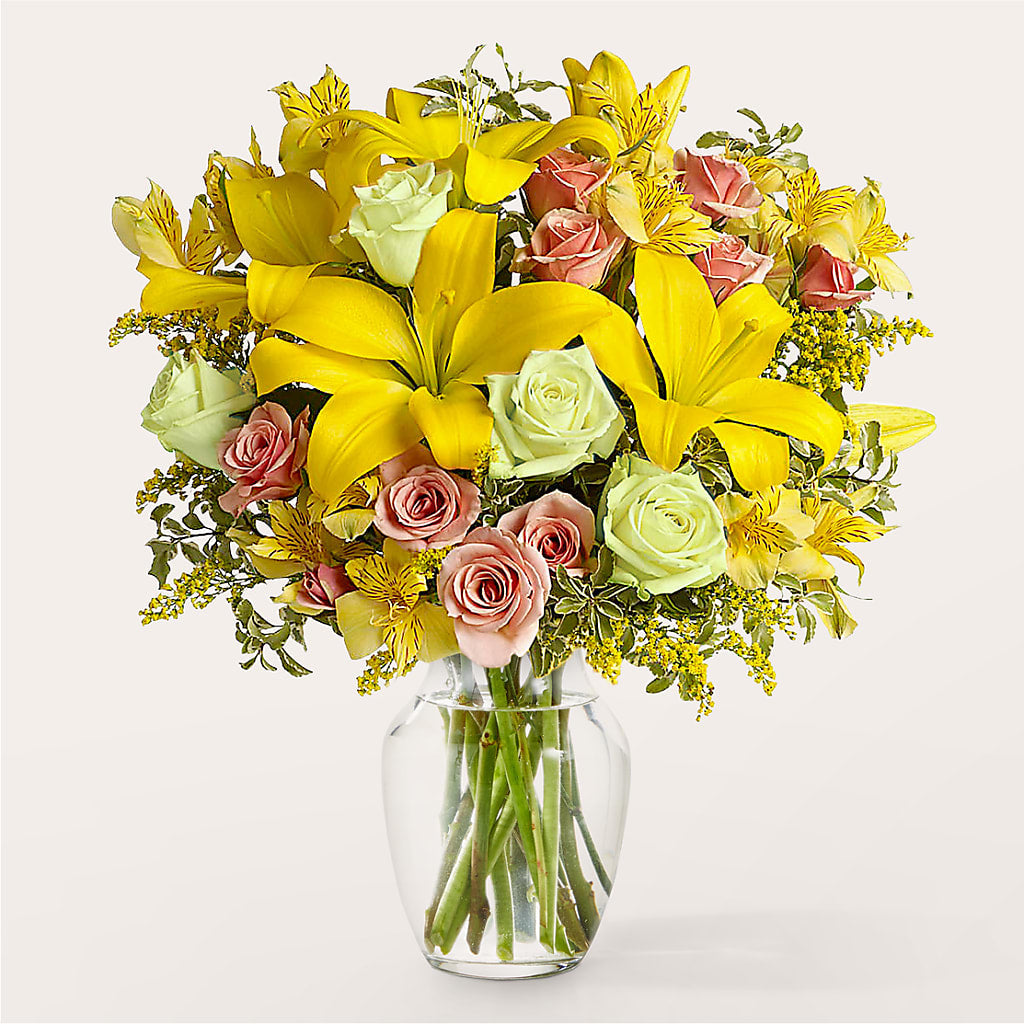 Sunburst Bouquet – HARRY'S FLOWERS, Victoria BC