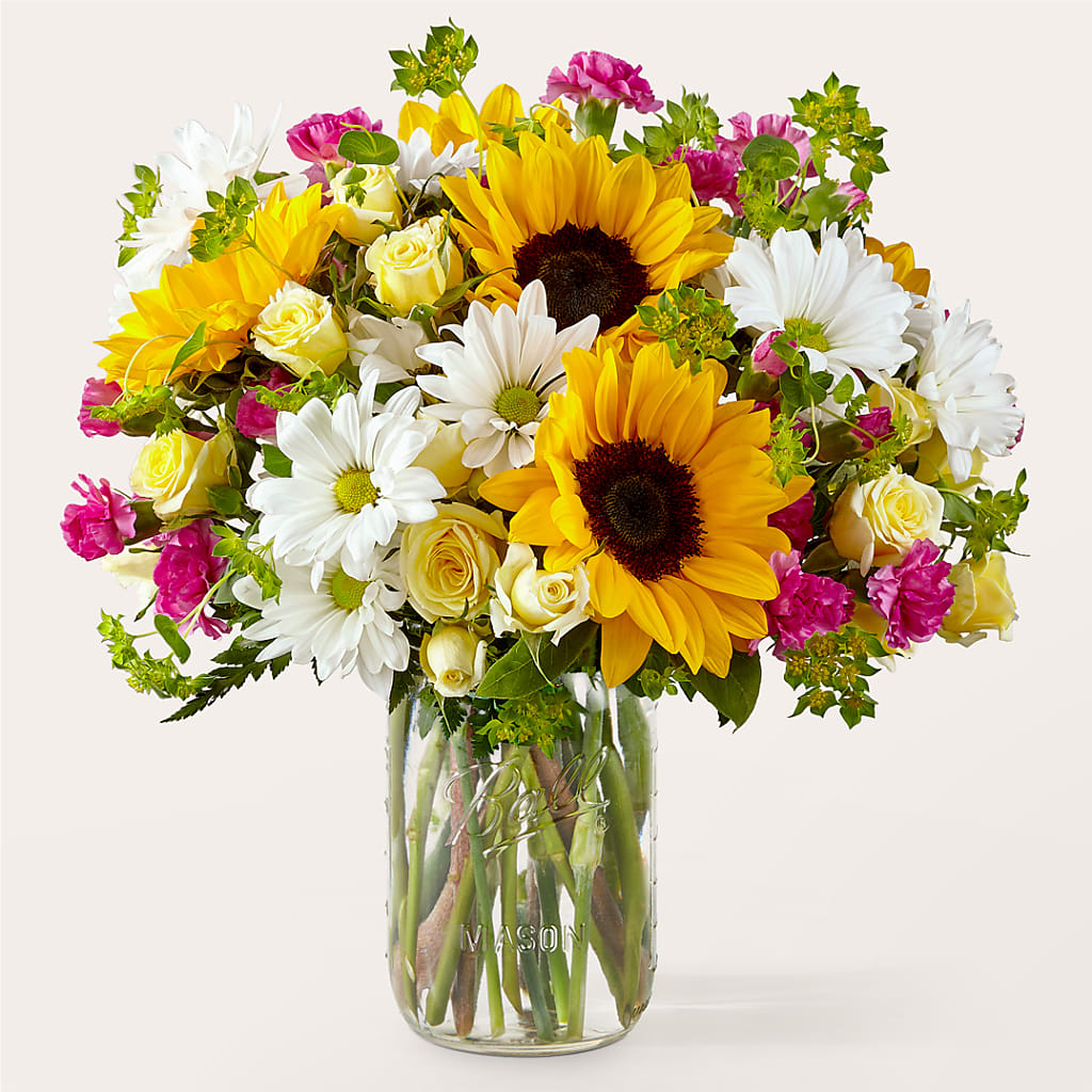 Aglow Bouquet – HARRY'S FLOWERS, Victoria BC