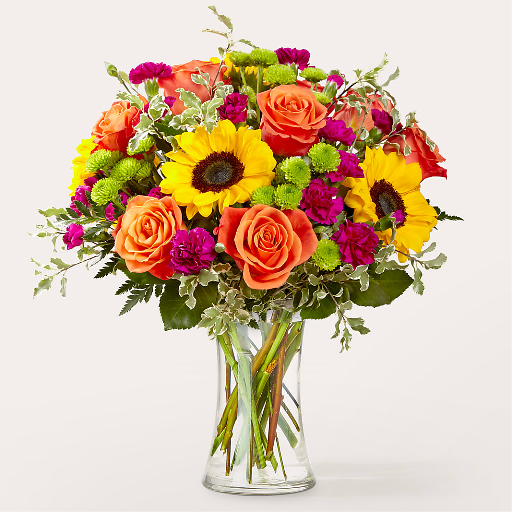 Warmth & Light Bouquet – HARRY'S FLOWERS, Victoria BC