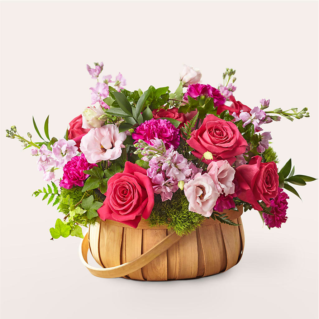 Radiance in Bloom Basket – HARRY'S FLOWERS, Victoria BC