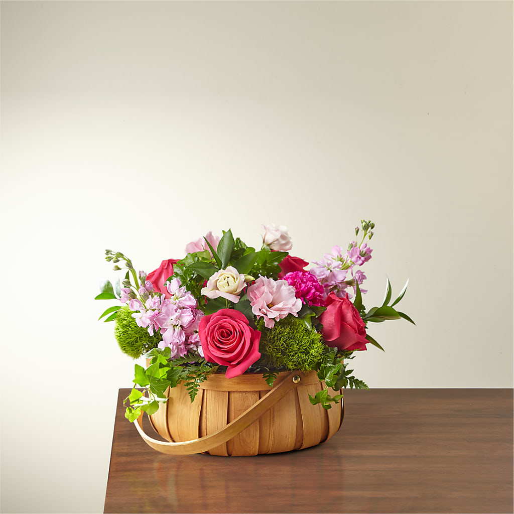 Radiance in Bloom Basket – HARRY'S FLOWERS, Victoria BC