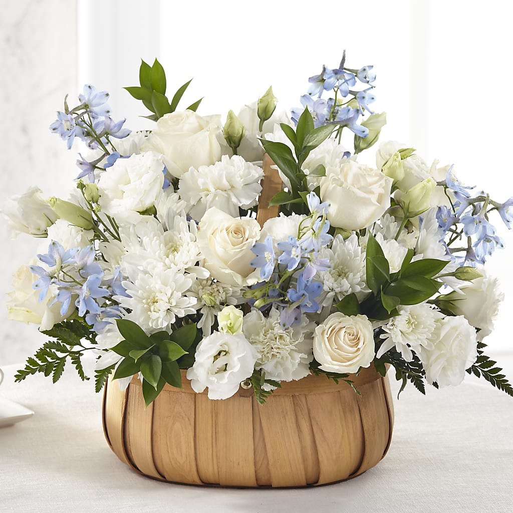 Sincerely Heartfelt Basket – HARRY'S FLOWERS, Victoria BC