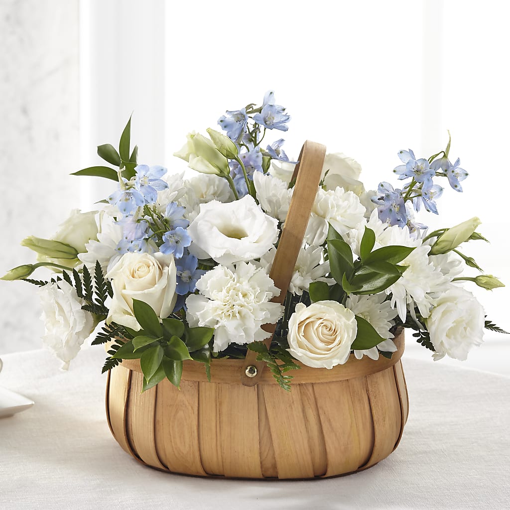 Sincerely Heartfelt Basket – HARRY'S FLOWERS, Victoria BC