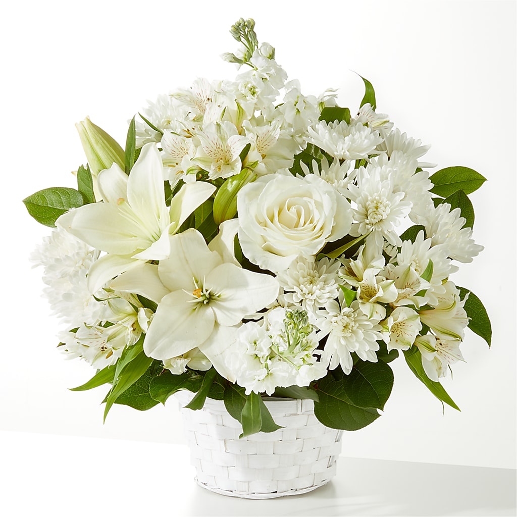 Peaceful Reflections Arrangement – HARRY'S FLOWERS, Victoria BC