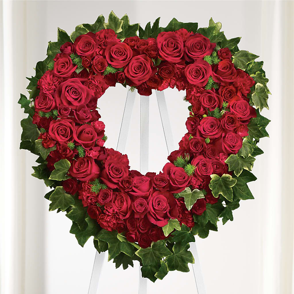 Wholehearted Standing Spray – HARRY'S FLOWERS, Victoria BC