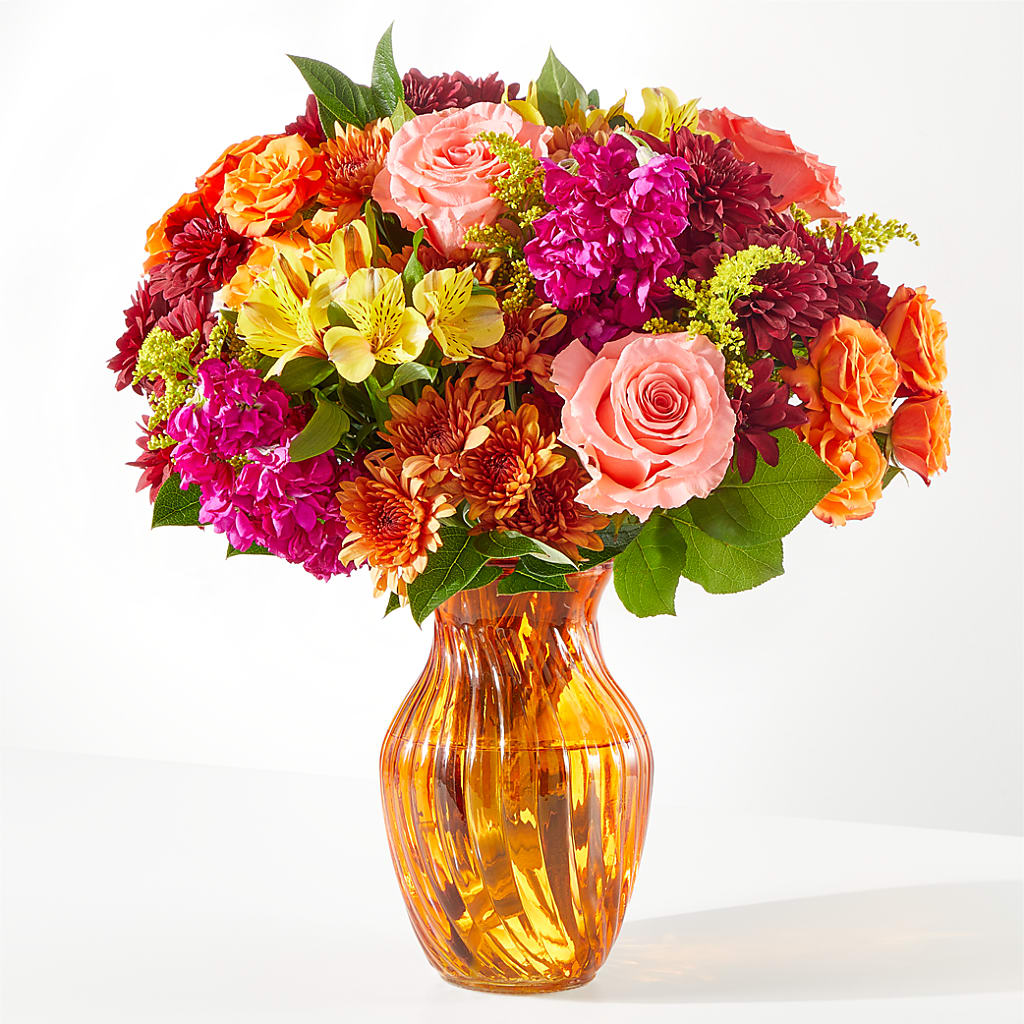 Amber Muse Bouquet – HARRY'S FLOWERS, Victoria BC