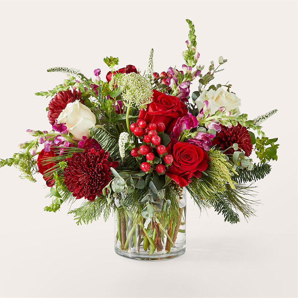 Cranberry Fizz Bouquet – HARRY'S FLOWERS, Victoria BC
