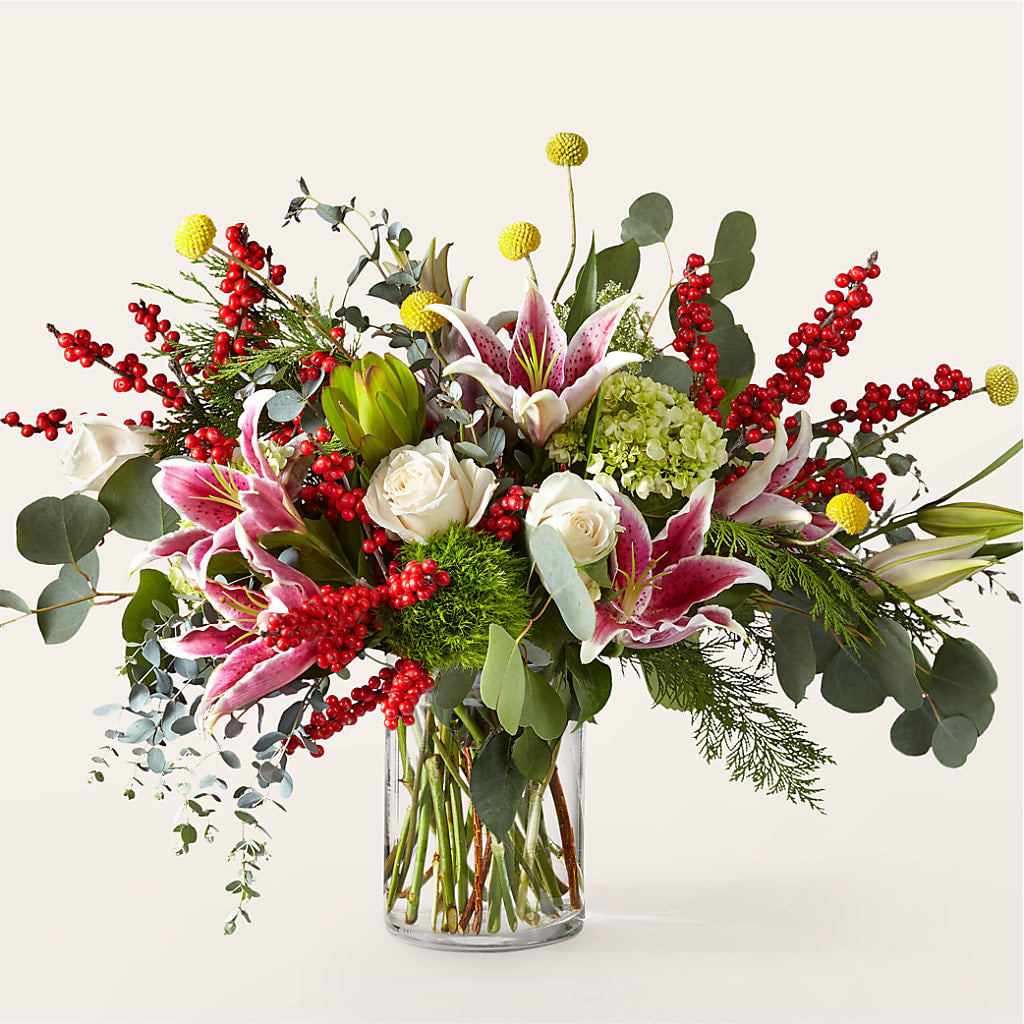 Berry & Bright Bouquet – HARRY'S FLOWERS, Victoria BC