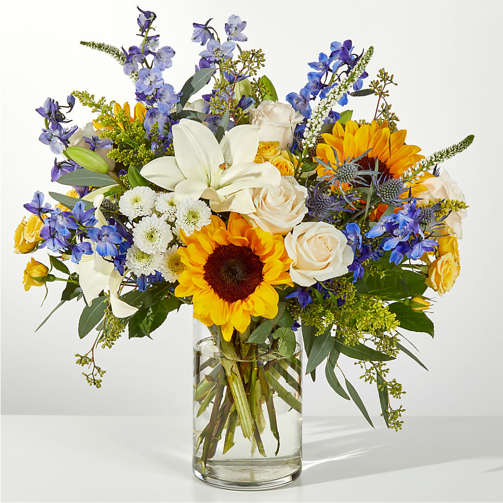 Wonderfully Sunny Bouquet – HARRY'S FLOWERS, Victoria BC