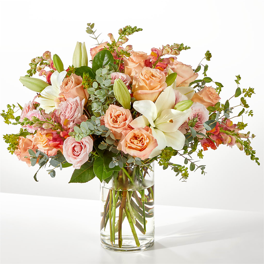 Grapefruit Splash Bouquet – HARRY'S FLOWERS, Victoria BC