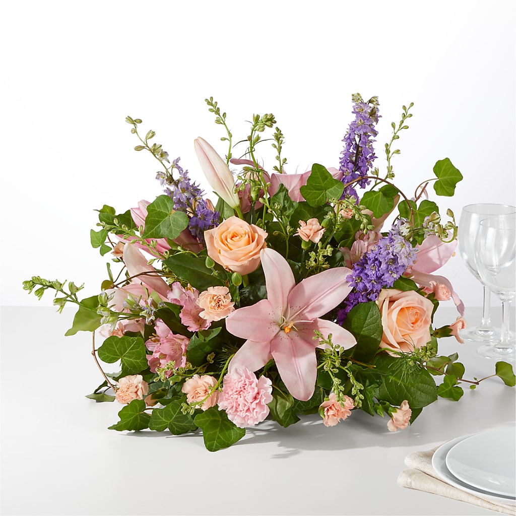 Blossom Time Centerpiece – HARRY'S FLOWERS, Victoria BC