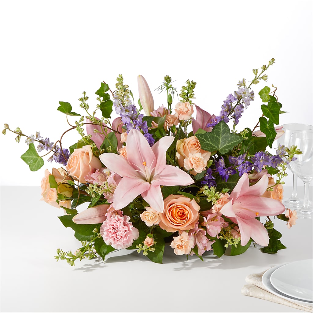 Blossom Time Centerpiece – HARRY'S FLOWERS, Victoria BC