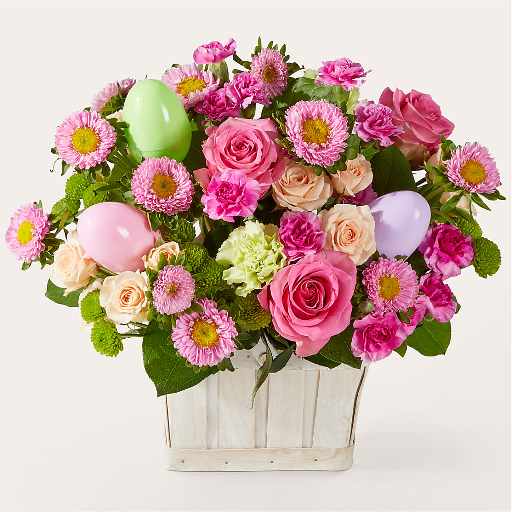 Get Eggcited Basket – HARRY'S FLOWERS, Victoria BC