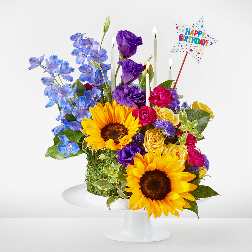 Star of the Day Floral Cake – HARRY'S FLOWERS, Victoria BC