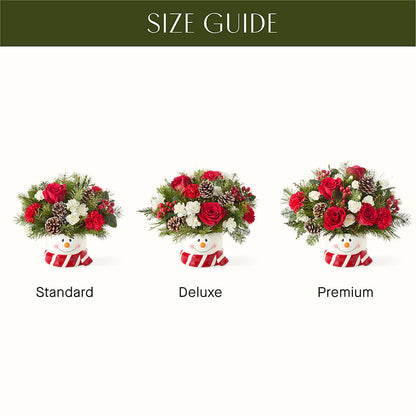 Jolly Snowman Bouquet – HARRY'S FLOWERS, Victoria BC