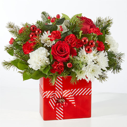 Presents Under the Tree Bouquet – HARRY'S FLOWERS, Victoria BC