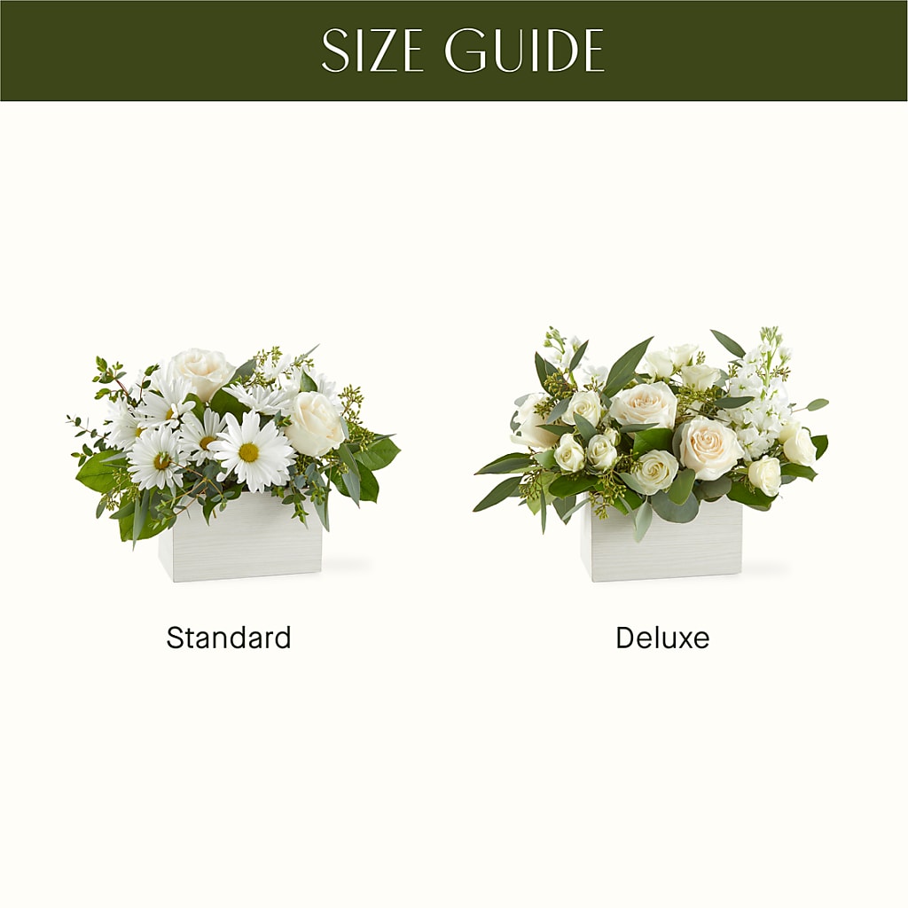 Fresh Linen Box Bouquet – HARRY'S FLOWERS, Victoria BC