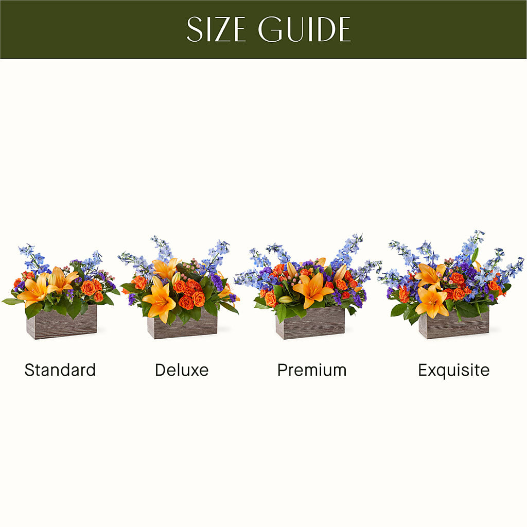 Radiant Citrus Box Bouquet – HARRY'S FLOWERS, Victoria BC