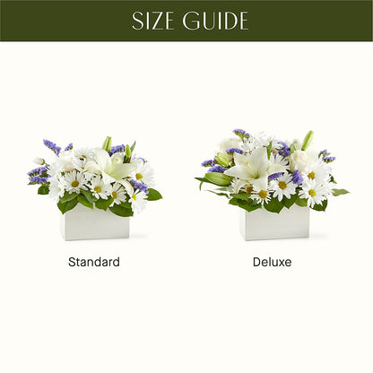 Beyond Blue Box Bouquet – HARRY'S FLOWERS, Victoria BC
