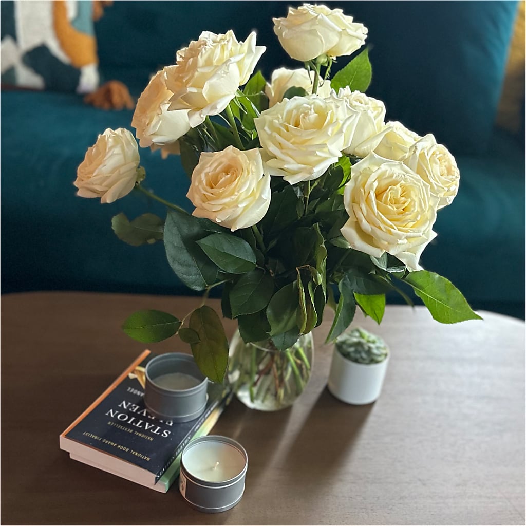 Long Stem Yellow Rose Bouquet – HARRY'S FLOWERS, Victoria BC