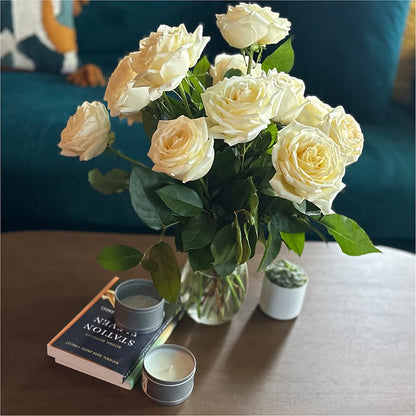 Long Stem Yellow Rose Bouquet – HARRY'S FLOWERS, Victoria BC