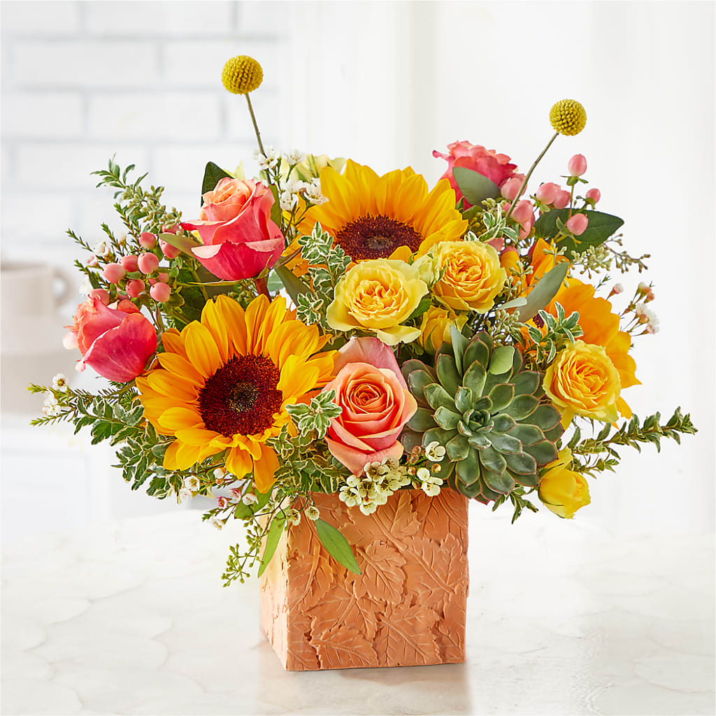 Sunflower Season Bouquet – HARRY'S FLOWERS, Victoria BC