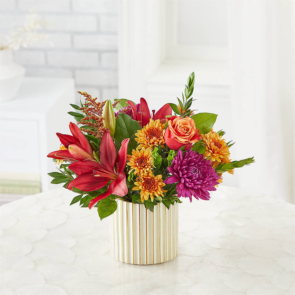 Burgundy Landscape Bouquet – HARRY'S FLOWERS, Victoria BC