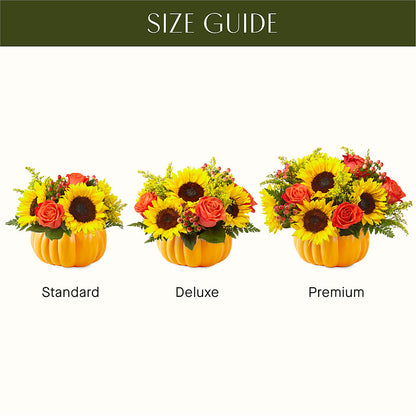 Pick of the Patch Pumpkin Bouquet – HARRY'S FLOWERS, Victoria BC