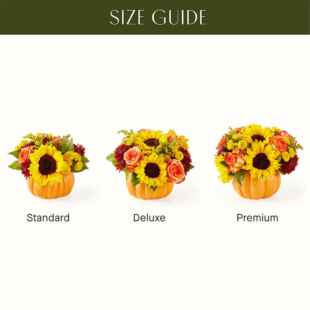 Golden Gourd Pumpkin Bouquet – HARRY'S FLOWERS, Victoria BC