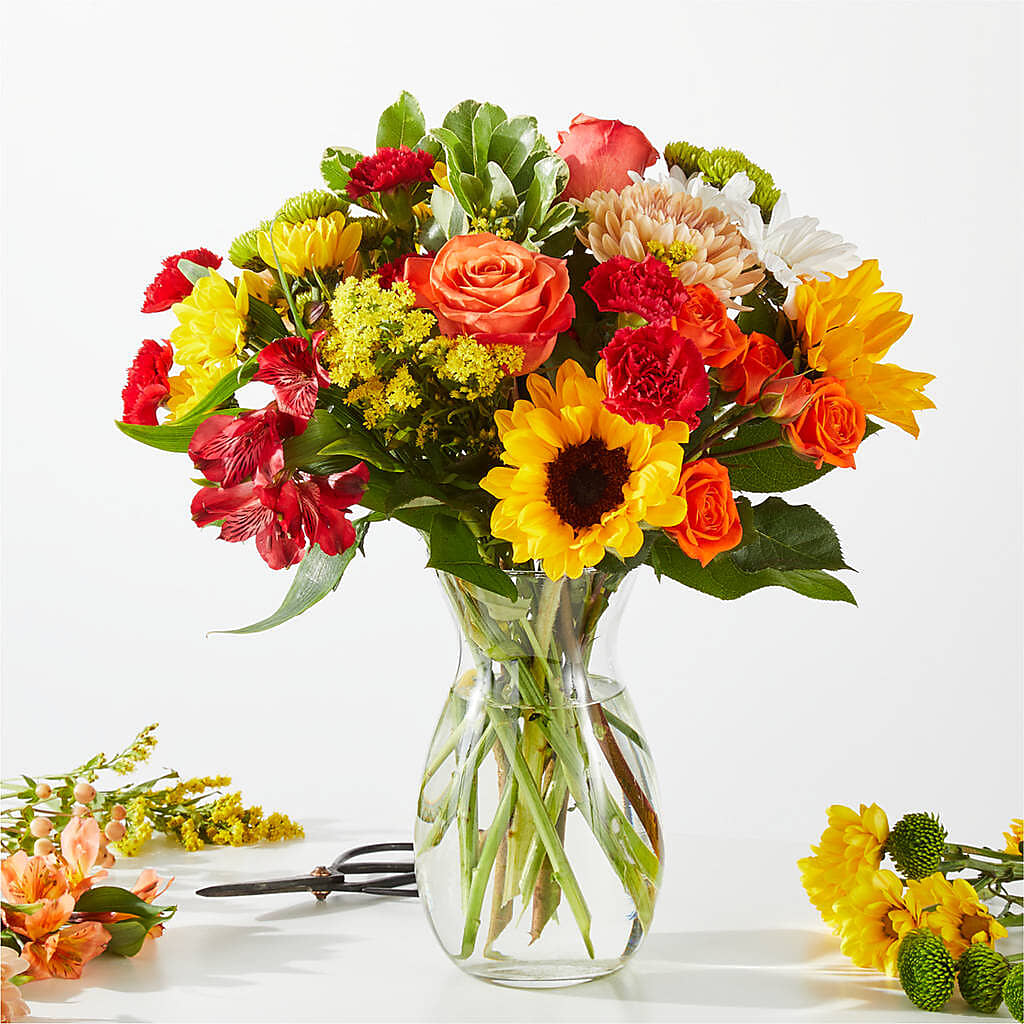 Fall Delight – A Florist Original – HARRY'S FLOWERS, Victoria BC