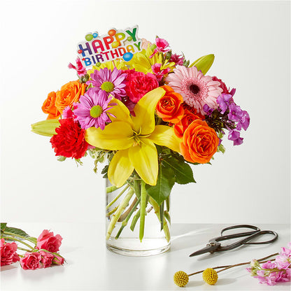 Cue the Confetti - A Florist Original – HARRY'S FLOWERS, Victoria BC