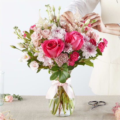 Pink Ribbon - A Florist Original – HARRY'S FLOWERS, Victoria BC